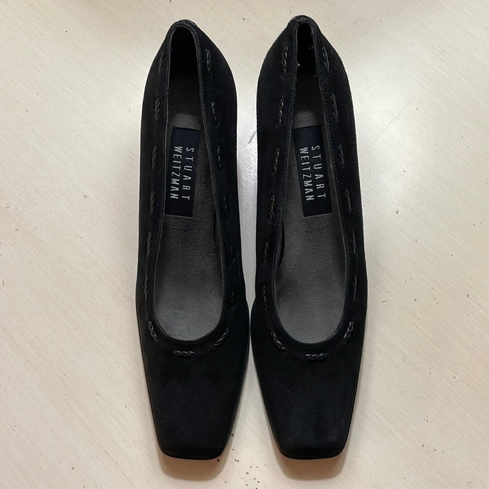 Vintage Stuart Weitzman Suede Heels 8AA